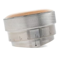 Saint Anthony Industries BT Wedge Espresso Preparation Distribution Tool 58.3mm - Hard Maple