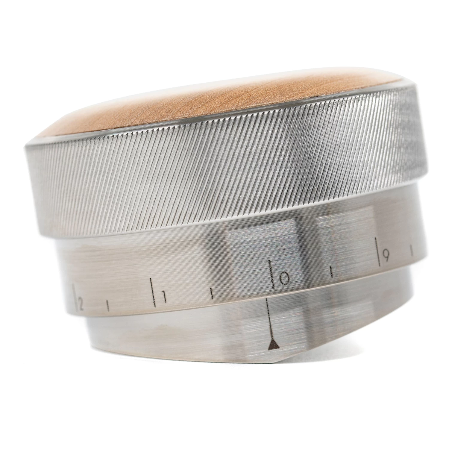 Saint Anthony Industries BT Wedge Espresso Preparation Distribution Tool 58.3mm - Hard Maple