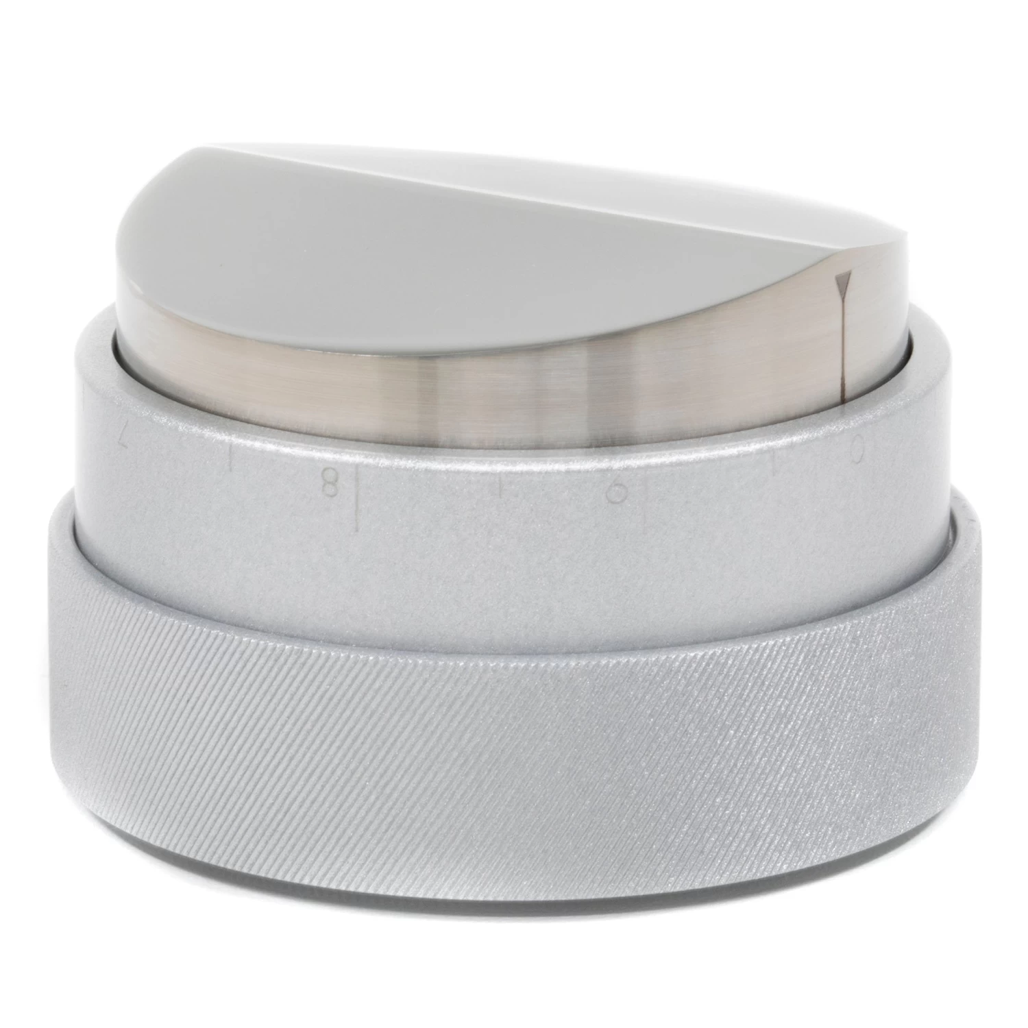 Saint Anthony Industries BT Wedge Espresso Preparation Distribution Tool 58.3mm - Teflon Silver - Image 2