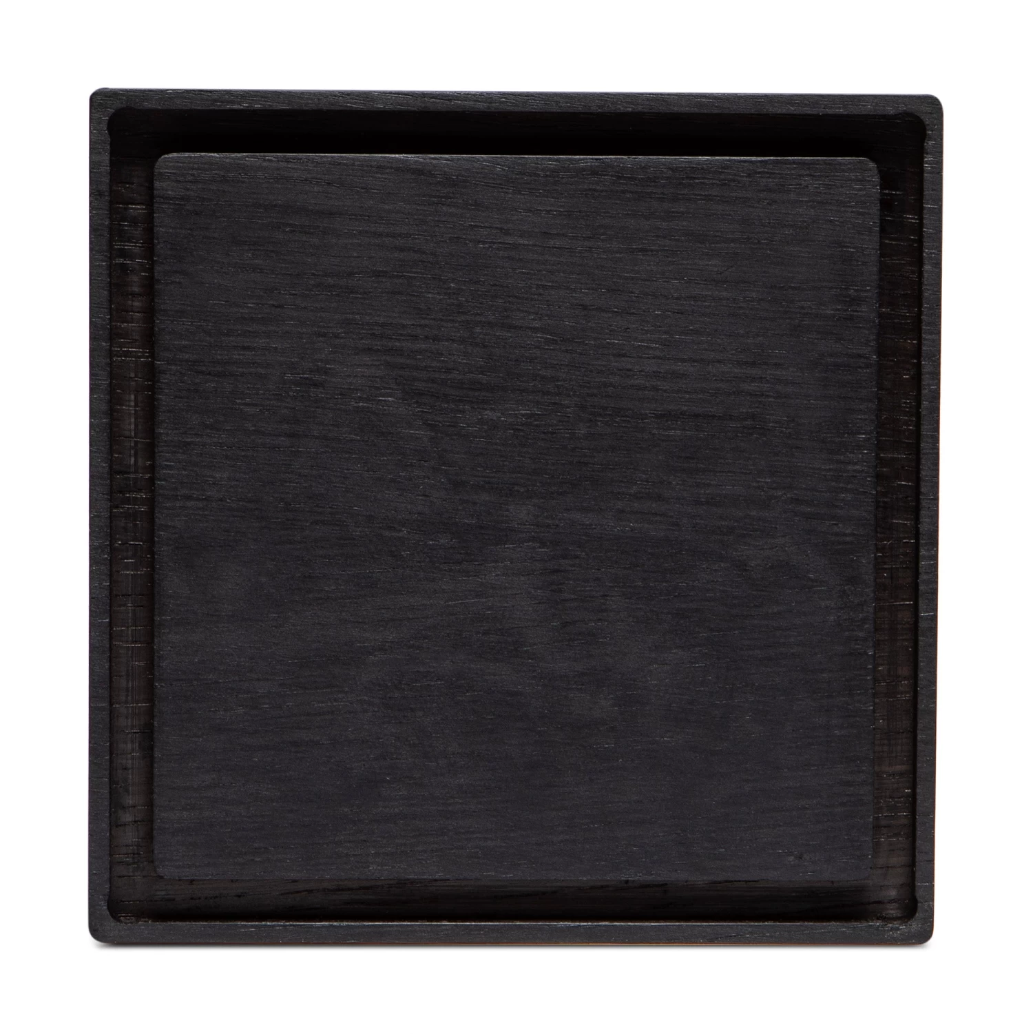 Wiedemann Eureka Mignon Blackened Oak Wood Hopper Lid - Image 2