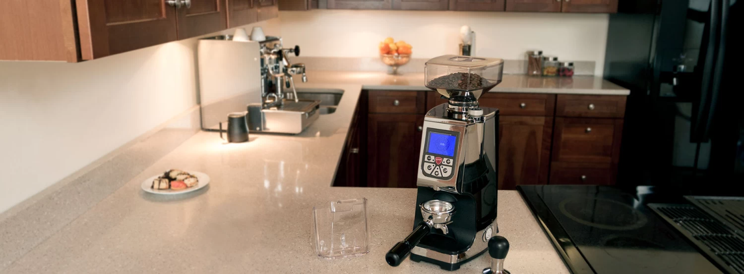 Eureka Atom Espresso Grinder In Chrome - Image 4