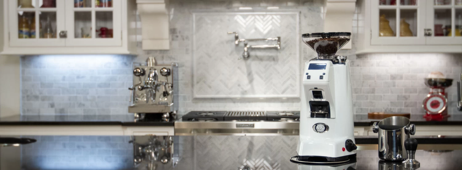 Eureka Atom Espresso Grinder In White - Image 4