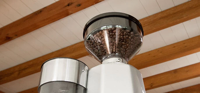 Quamar M80 Dosing Espresso Grinder In Silver - Image 5