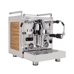 Profitec Pro 600 Dual Boiler Espresso Machine With Quick Steam Plus - Zebra Wood