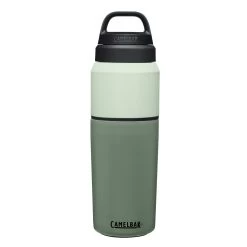 Camelbak MultiBev 22 Oz Bottle / 16 Oz Cup In Moss