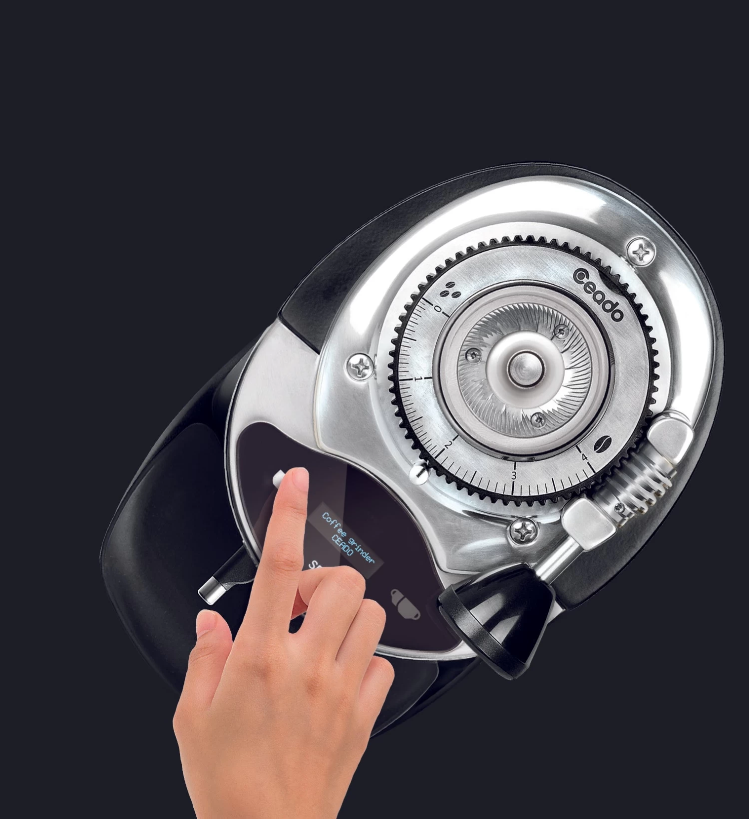 Ceado E37SL Coffee Grinder In Black - Image 3