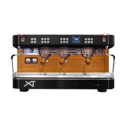 Dalla Corte XT Classic Espresso Machine - 3-Group Dark Walnut