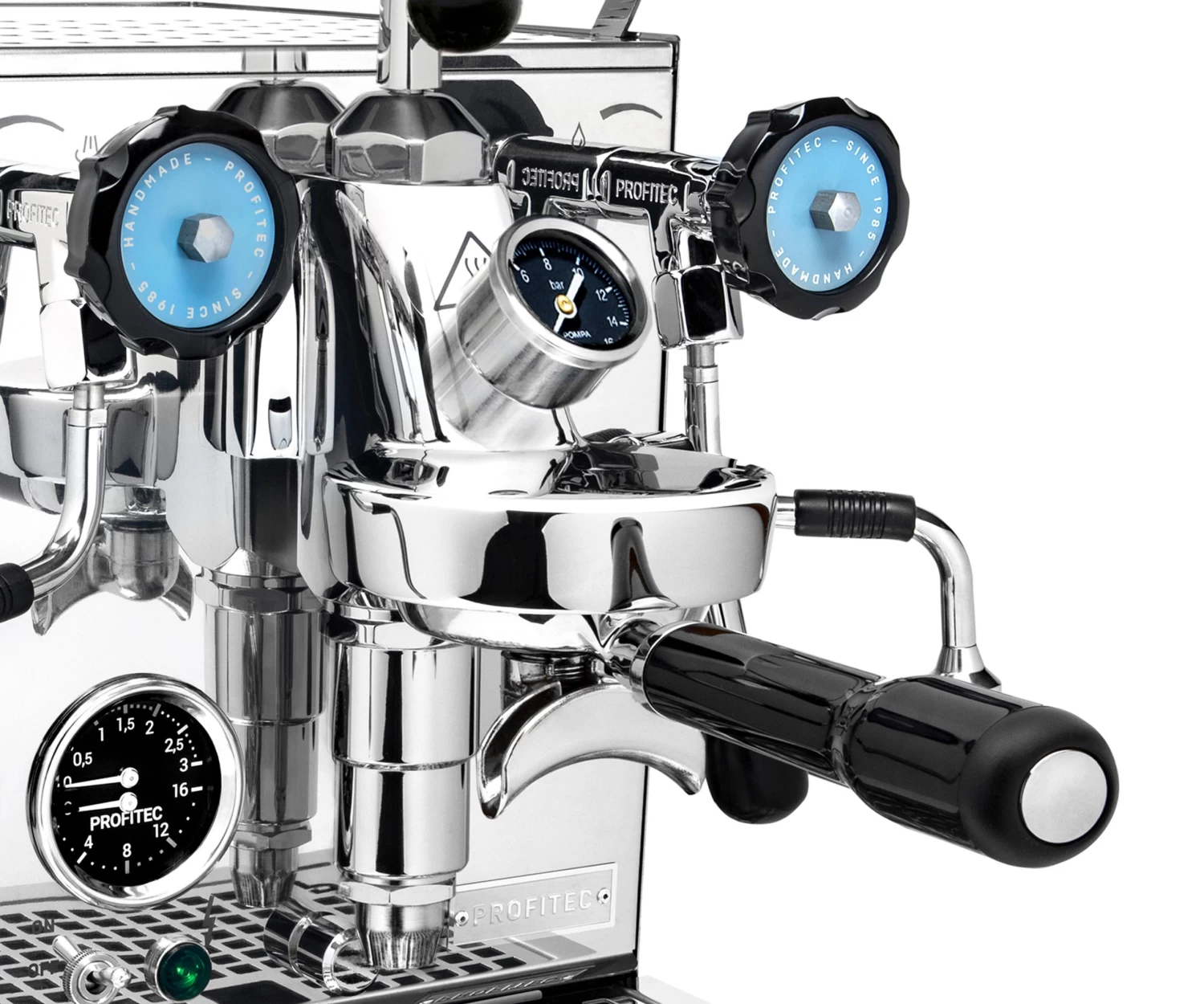 Profitec Pro 400 Espresso Machine In Matte White With Flow Control And Olive Wood - Image 13