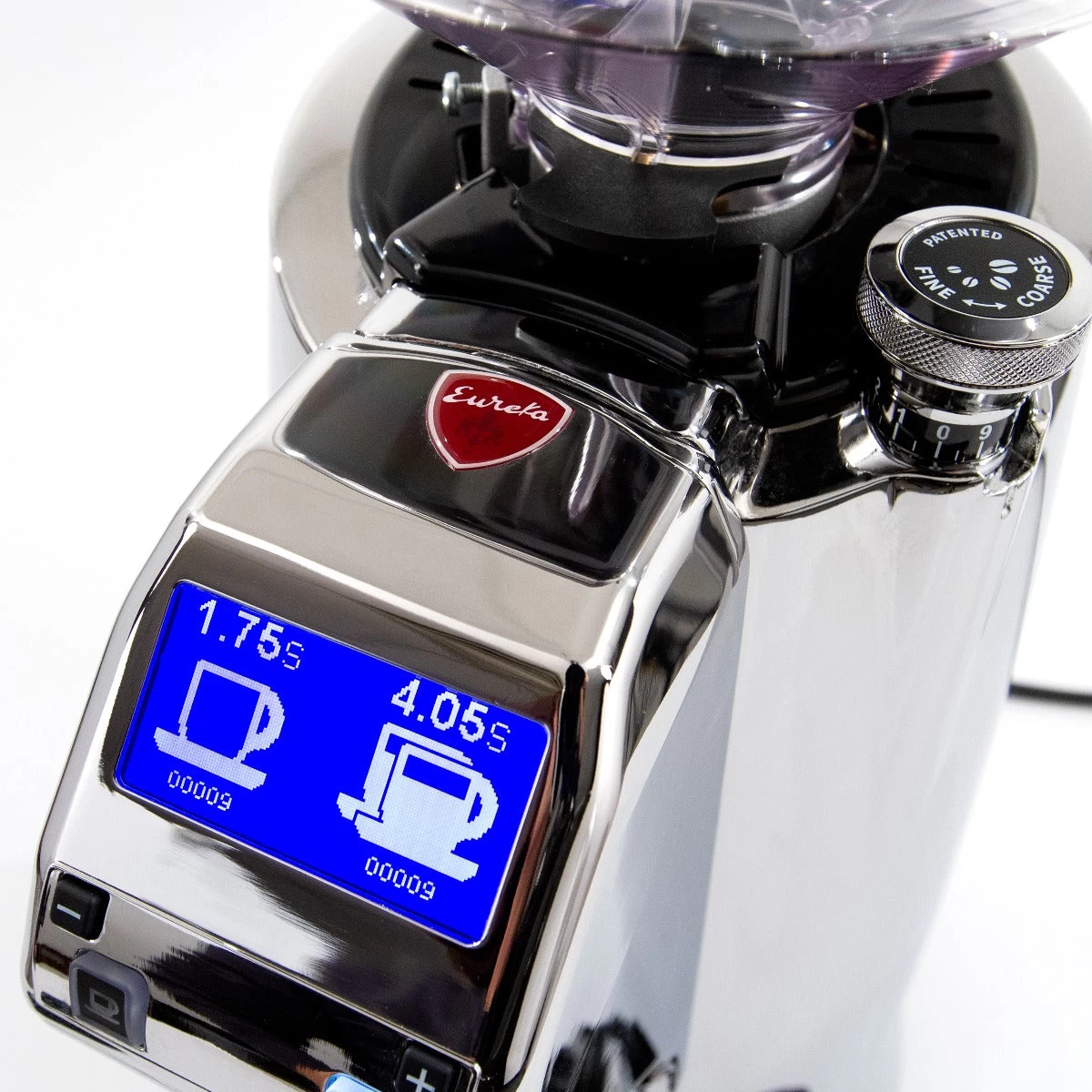 Eureka Zenith 65E High Speed Espresso Grinder In Chrome - Image 9
