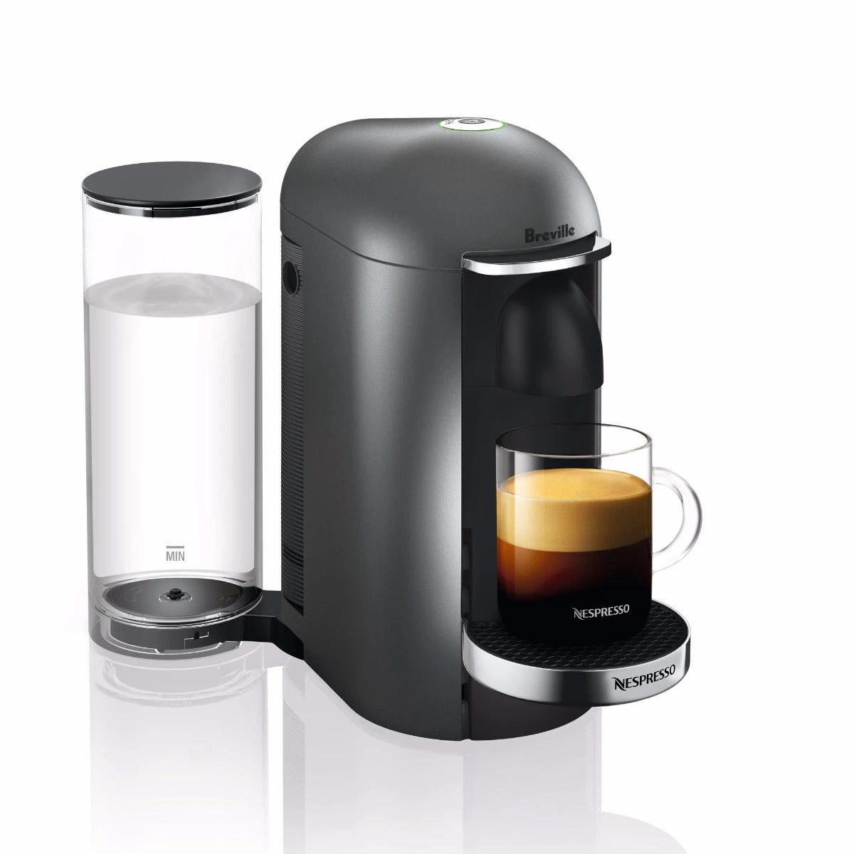 Nespresso VertuoPlus Espresso Machine In Gray