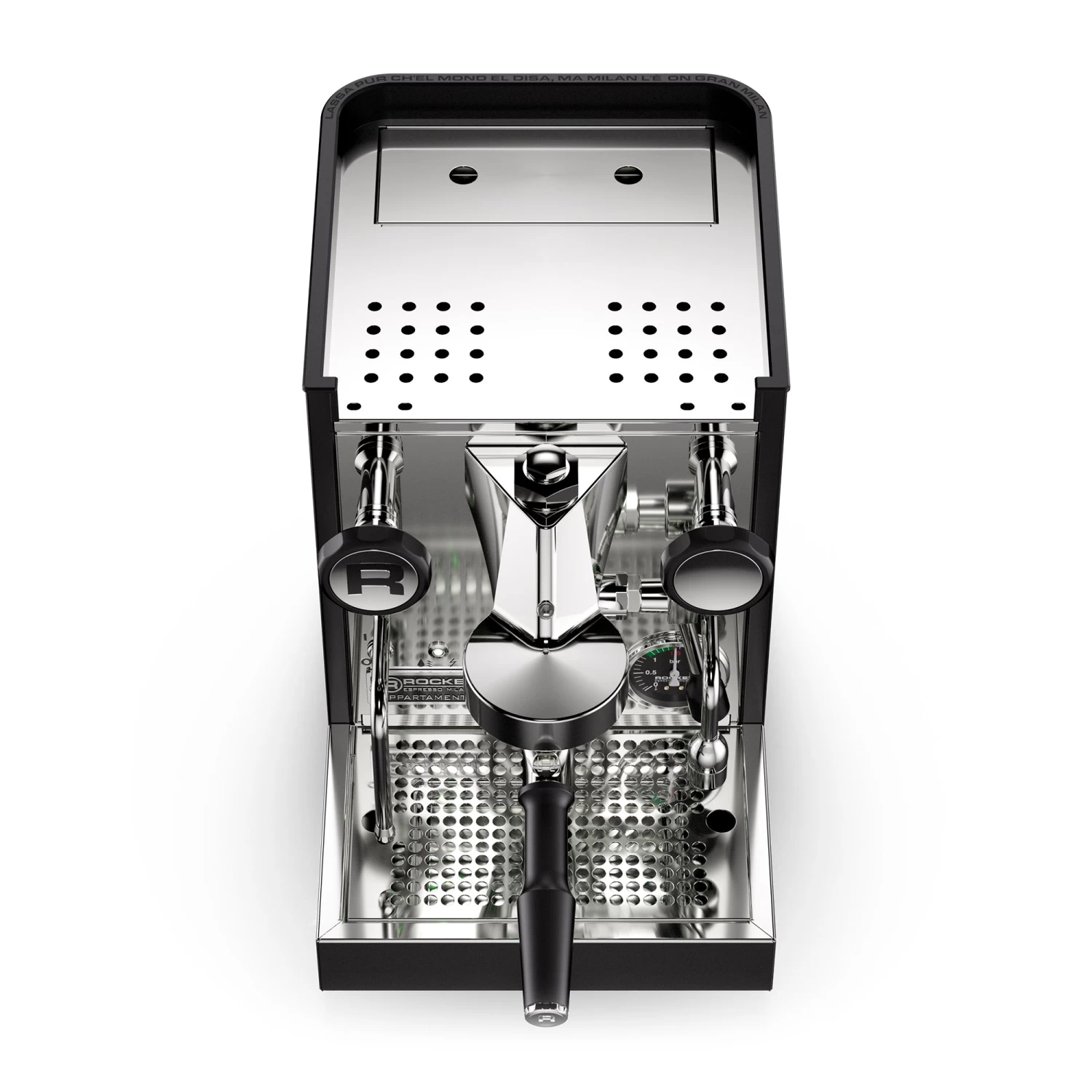 Rocket Espresso Appartamento TCA Espresso Machine With Flow Control - Black And Copper - Image 6